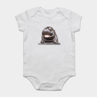 Hippo Baby Bodysuit